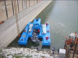 PUMPING STATIONS FOR DREDGING PUMP