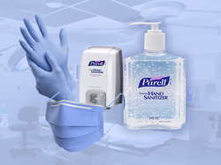 Purell Sanitizer & Dispenser