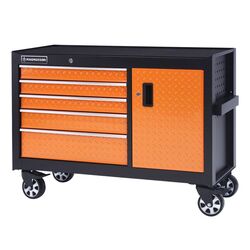 Magnusson Steel 5-Drawer Trolley Cabinet W/Door