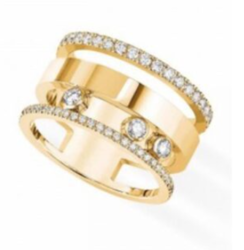 Yellow Gold Diamond Ring 