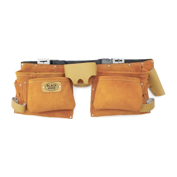 Buy 11 POCKET SPLIT LEATHER TOOL POUCH from The Global Merchants in India