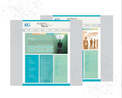 Sample of my web design from Ojh Advertising  Dubai, 