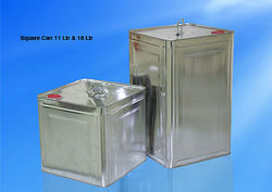 Square and Rectangular cans from Emirates Metallic Industries Co.   Sharjah, 