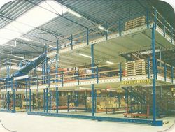Mezzanine Floor System  from N. R. Steel Structure Fixing Est  Abu Dhabi, 