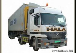Sideloader Truck Rental from Hala Used Heavy Equipment Trading Est.  Sharjah, 
