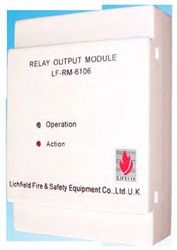 LIFECO RELAY OUTPUT MODULE LF-RM-6106 from Lichfield Fire & Safety Equipment Fze - Lifeco  Dubai, 