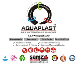 Aquaplast: SBR cement & concrete ad-mixture from Samz Chemical Industries  Ajman, 