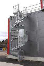 Buy SPIRAL STAIRCASE UAE  from White Metal Contracting Llc in UAE