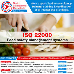 ISO 22000 (FSMS) Cer ...