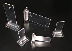 SHELF SUPPORT CLIPS FOR POSM COUNTERS from Al Barshaa Plastic Product Company Llc Sharjah, UNITED ARAB EMIRATES