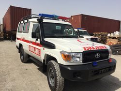 Brand New Toyota Land Cruiser Standard Ambulance. from Dazzle Auto  Ajman, 