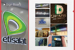 SIGNMAKERS & SIGNWRITERS from Work Art Group  Abu Dhabi, 