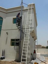 Buy SPIRAL STAIRCASE from White Metal Contracting Llc in UAE