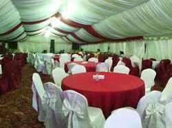 CHAIRS TABLES RENTAL / FURNITURE RENTAL / TENTS from Car Park Shades  Sharjah, 
