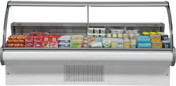 Buy PLUG IN CURVED OR FLAT GLASS SERVE OVER SHOWCASE from Buzrefrigeration  in Turkey