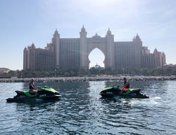 PALM JUMEIRAH JET SKI TOUR from Ride In Dubai  Dubai, 