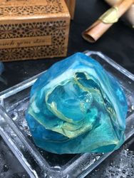 Aquamarine Gemstone| Handmade Soap| Ole Soap from Ole Soap Manufacturing Llc  , 