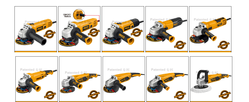 Angle Grinder suppliers in qatar from Aerodynamic Trading Contracting & Services  Doha, 