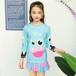 Girl Rash Guard Swim Set from Mz Kids Wear Swimwear Manufacturer (china) Co.,   Guangdong, 