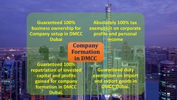 Company Formation in DMCC Dubai from Nam Accountants  Dubai, 