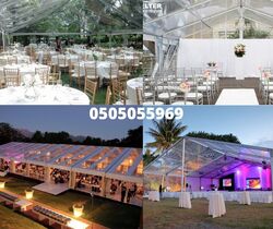 Offers and Deals in UAE For Transparent tents rental in dubai 0505055969