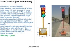 Marketplace for Solar traffic signal with battery UAE