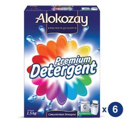 Offers and Deals in UAE For Alokozay premium detergent 1.5kg x 6 detergent