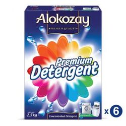 Offers and Deals in UAE For  alokozay premium detergent 2.5 kg x 6 detergents