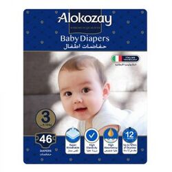 Alokozay BABY DIAPERS - SIZE 3  from Alokozay Dubai, UNITED ARAB EMIRATES