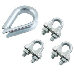  Rope Clamp & Thimble Set  from Ace Hardware Dubai, UNITED ARAB EMIRATES