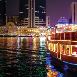 Buy DHOW CRUISE DINNER IN MARINA from Travelex Travels & Tours Llc in UAE