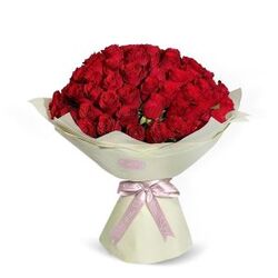Long Stem Red Roses from Dubai Flowers Dubai, UNITED ARAB EMIRATES