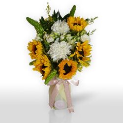 Buy SUNFLOWER BOUQUET from Dubai Flowers in UAE
