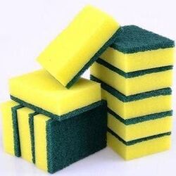 Buy SPONGE WITH SCOURER from Al Nojoom Cleaning Equipment in UAE