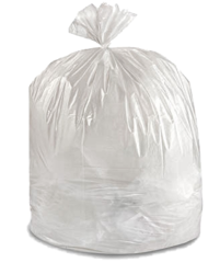 Buy WHITE GARBAGE BAG  from Al Nojoom Cleaning Equipment in UAE