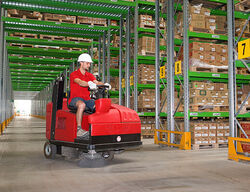 Buy RIDE-ON SCRUBBER DRYERS-SPAZZATRICE from Al Nojoom Cleaning Equipment in UAE