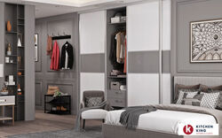 BED ROOM WITH SLIDING WARDROBES from Kitchen King Uae Ajman, United Arab Emirates