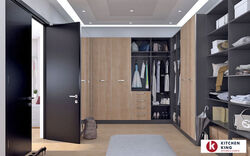 Buy CUSTOM-DESIGNED WALK-IN CLOSET from Kitchen King Uae in UAE