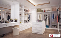 Buy MASTER ROOM CLOSET - NEW CLASSIC from Kitchen King Uae in UAE