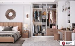 Buy WALK-IN BEDROOM CLOSET from Kitchen King Uae in UAE