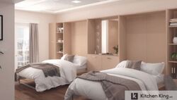 Buy TWIN MURPHY BED from Kitchen King Uae in UAE