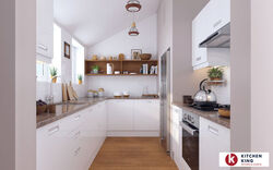 Buy WHITE NEW CLASSIC KITCHEN - COLOR CHOICES from Kitchen King Uae in UAE