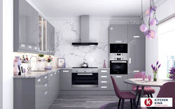 Buy GRAY KITCHEN - COLOR CHOICE from Kitchen King Uae in UAE