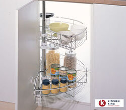 Buy HALF ROUND CORNER KITCHEN CABINET from Kitchen King Uae in UAE