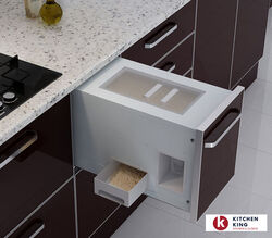 Buy PULL-OUT RICE CONTAINER from Kitchen King Uae in UAE