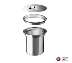 Buy COUNTER TOP WASTE BIN from Kitchen King Uae in UAE