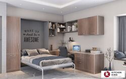 Buy STUDY ROOM FOLDING WALL BED  from Kitchen King Uae in UAE