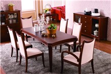 DINING TABLE-LAILA  from Marlin Furniture (l.l.c) Dubai, 