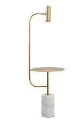 Buy NATURAL MARBLE FLOOR LAMP TABLE from Ebarza Furniture in UAE