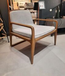 Buy SOLID WOOD LOUNGE CHAIR  from Ebarza Furniture in UAE